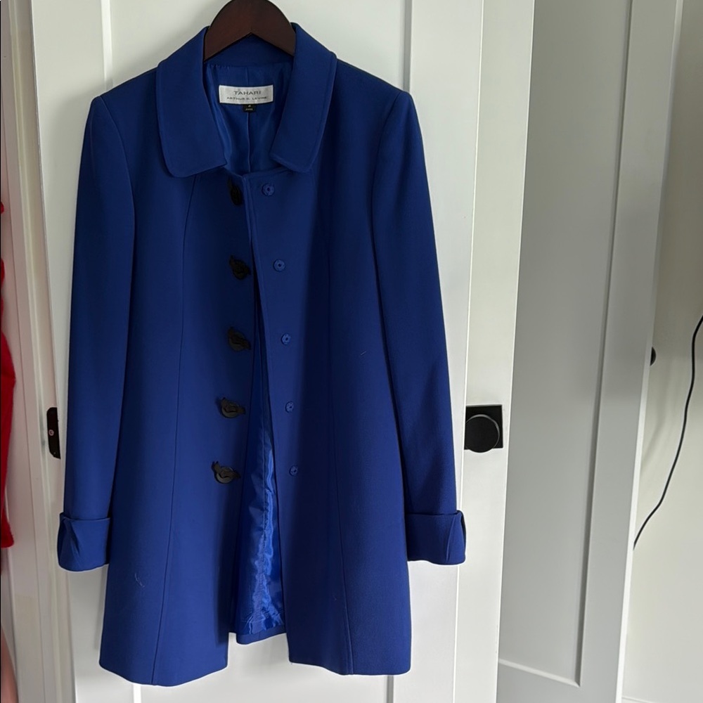 Tahari Blue Women's Coat